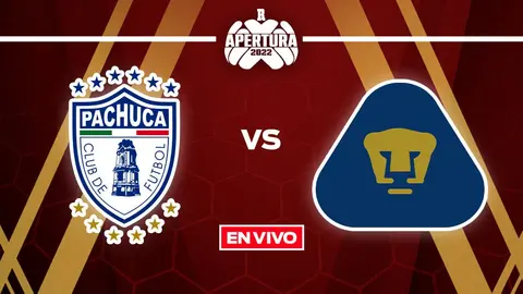 Pachuca vs Pumas: Liga MX EN VIVO Apertura 2022 Jornada 4