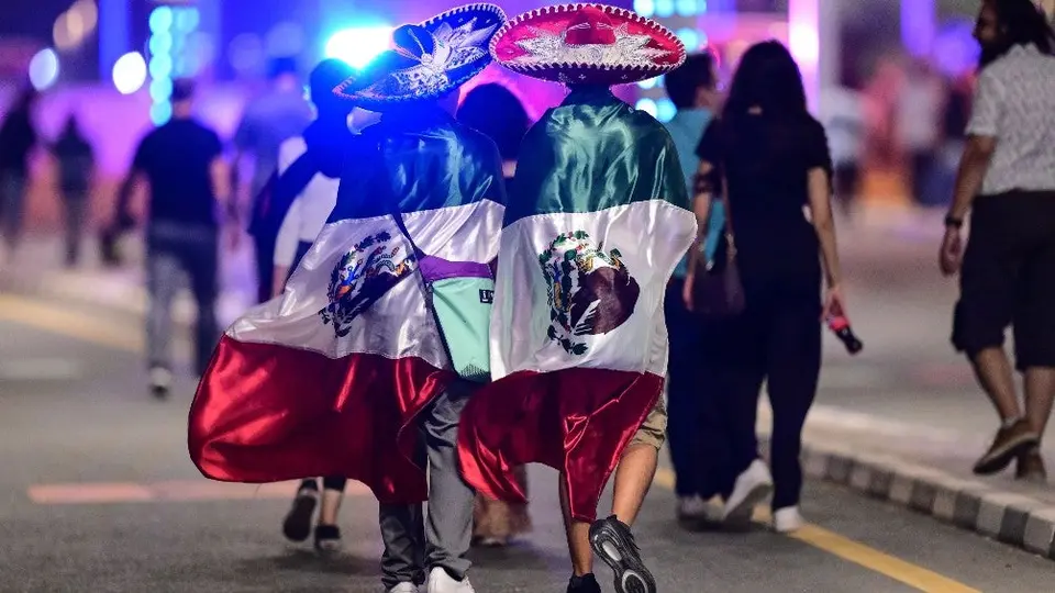 Qatar 2022: Mexicanos bailaron 'Payaso de Rodeo' en la Copa del Mundo