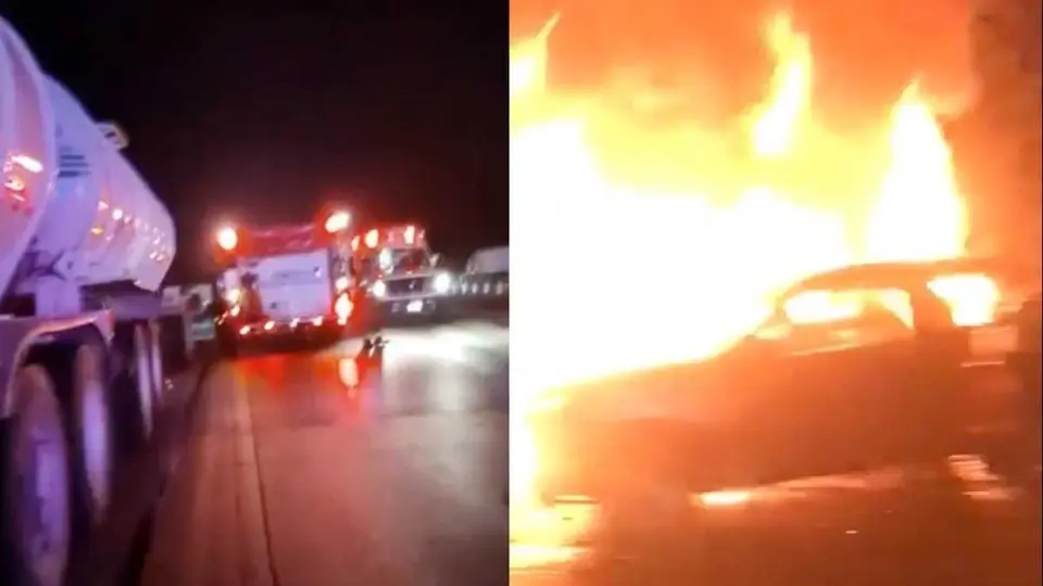 Dos personas fallecidas y 10 heridos tras carambola en autopista México-Querétaro