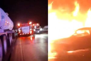 Dos personas fallecidas y 10 heridos tras carambola en autopista México-Querétaro