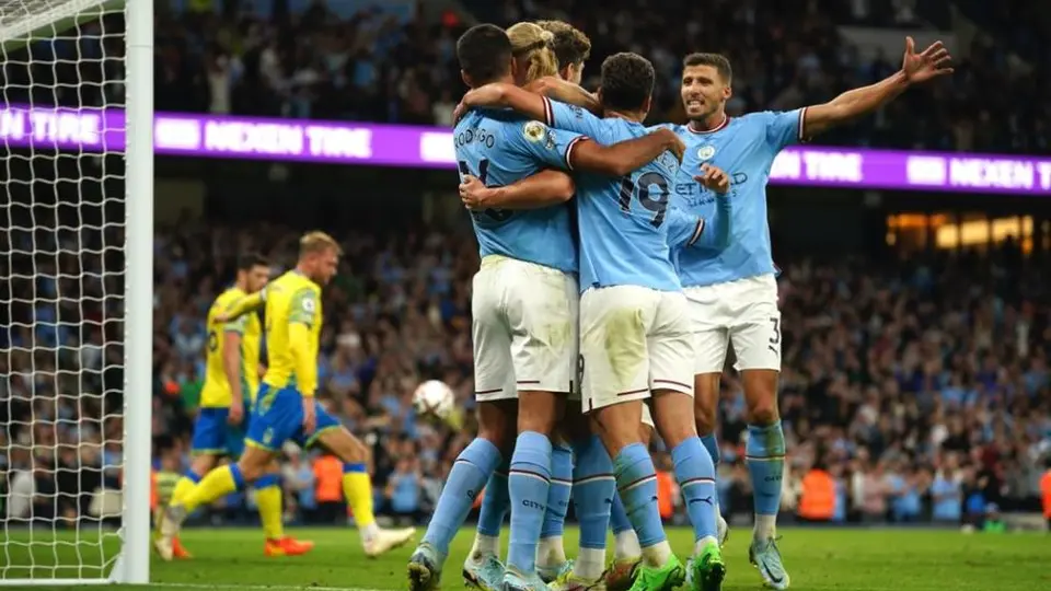 Manchester City: Con otro triplete de Haaland, los 'Citizens' golearon al Nottingham Forest
