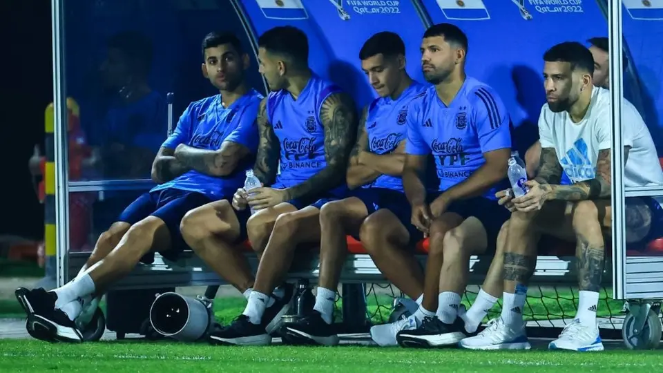 Argentina: Kun Agüero estuvo presente con la selección albiceleste