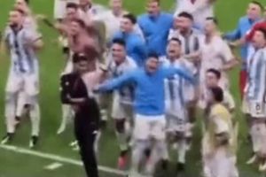 Qatar 2022: Jugadores de Argentina fueron captados agrediendo a trabajador qatarí