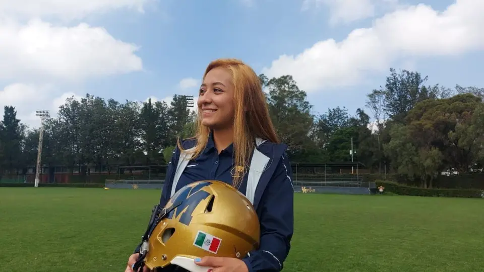Andrea Martínez, lista para hacer historia y ser la primera mujer en pertenecer a la ONEFA