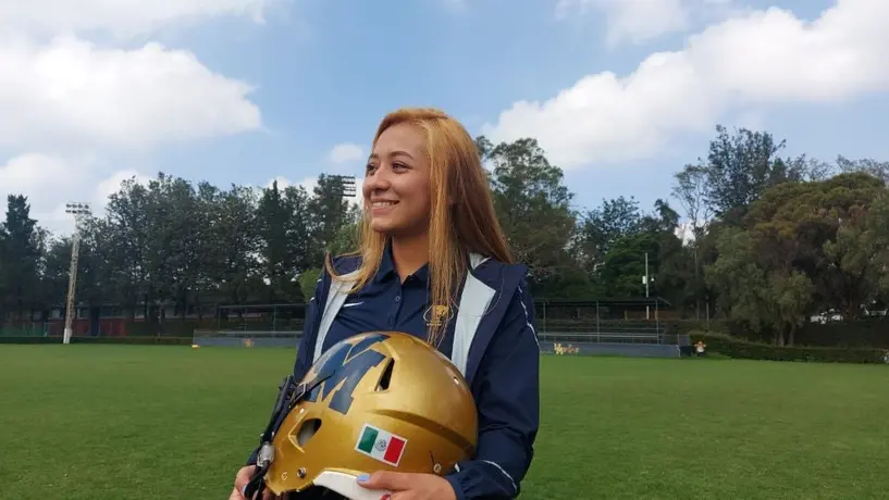 Andrea Martínez, lista para hacer historia y ser la primera mujer en pertenecer a la ONEFA