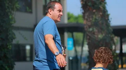 Cuauhtémoc Blanco: Presenció el 7-0 del América sobre Cruz Azul