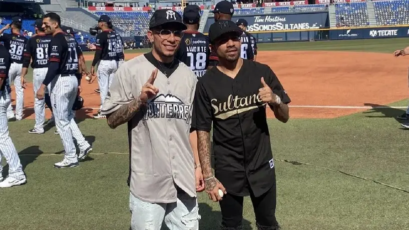 Serie del Rey: Javier Aquino y Joao Rojas fueron invitados de Sultanes de Monterrey