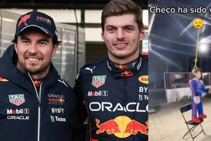 F1: Fans no olvidan la traición a Checo Pérez y le dan con todo a piñata de Max Verstappen