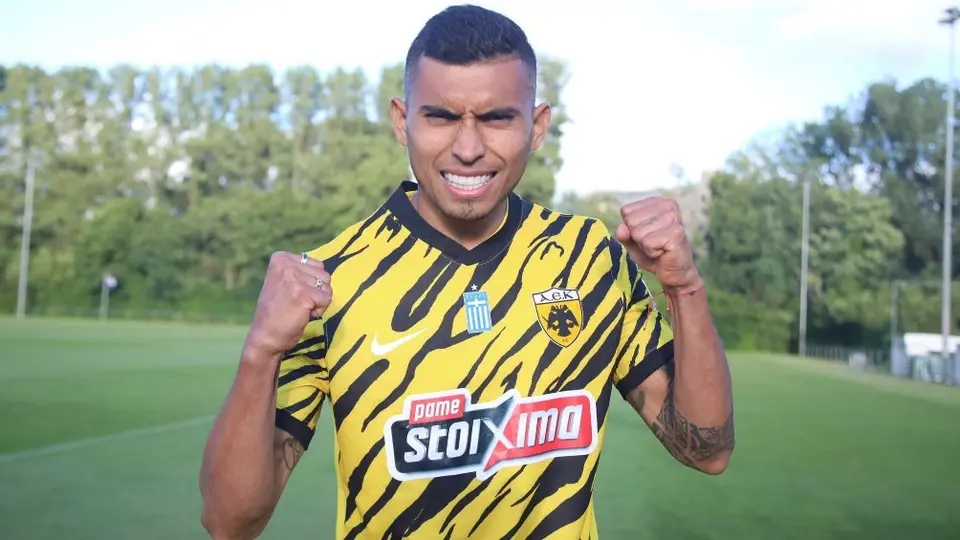 Orbelín Pineda: Firmó doblete en la pretemporada del AEK Atenas ante el Proodeftiki