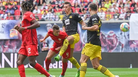 Bundesliga: Leipzig reencontró la victoria al golear y humillar al Dortmund