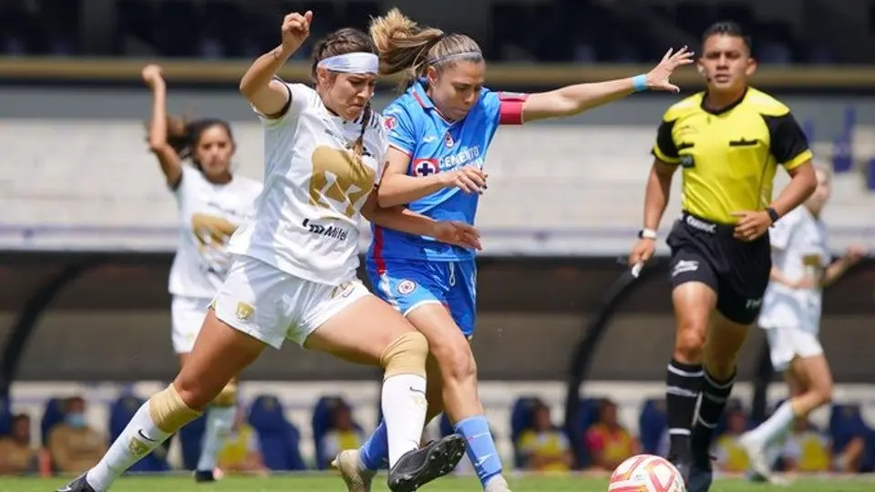 Liga MX Femenil: Pumas y Cruz Azul dividieron unidades