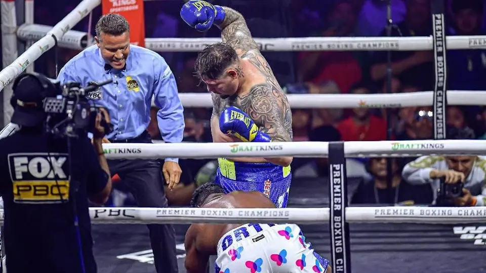 Andy Ruiz causó revuelo y se volvió tendencia por patrocinio de Onlyfans