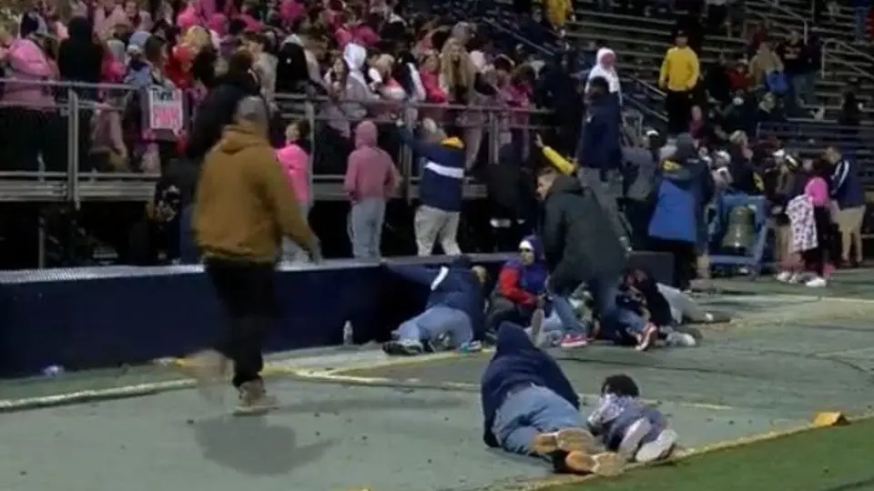 Tiroteo desató pánico en un partido de futbol americano en Ohio