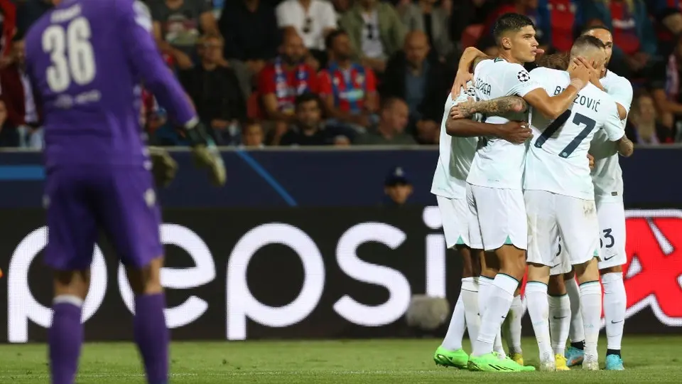 Champions League: Inter venció al Viktoria Plzen y consigue su primera victoria en el torneo