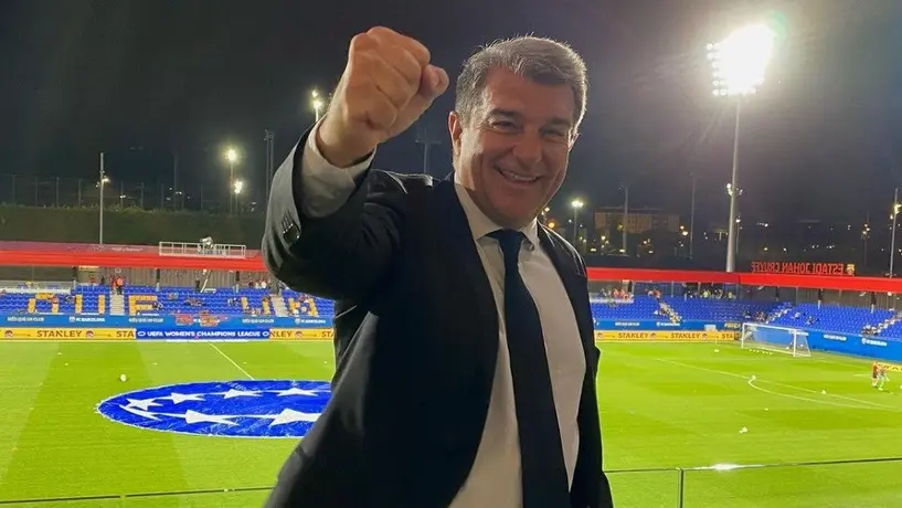 Video: Joan Laporta fue sorprendido bailando en Las Vegas