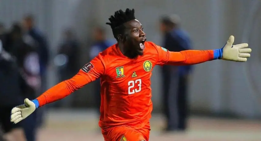 André Onana, guardameta del Inter de Milán, presumió guantes de marca mexicana