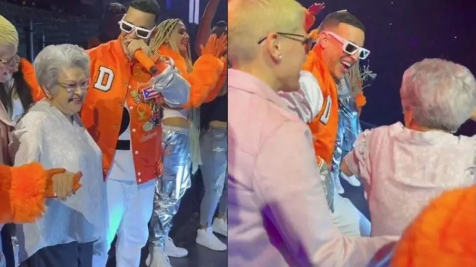 Daddy Yankee: Subió a abuelita a bailar al escenario y se vuelve viral