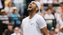 Wimbledon: Kyrgios se cita con Garín en cuartos tras eliminar a Nakashima