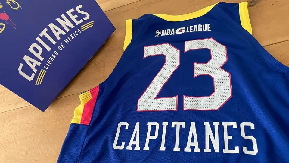 Capitanes CDMX: Presentó su uniforme para la temporada 2022-23 de la G-League