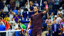 US Open: Rafa Nadal venció a Fabio Fognini en 'sangrienta' segunda ronda
