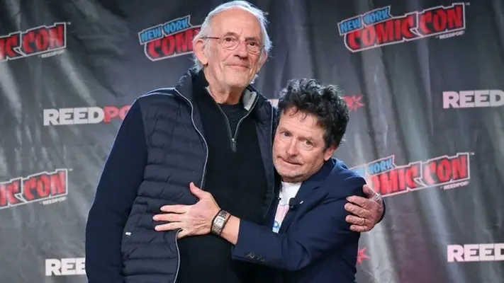 Volver al futuro: Doc y Marty McFly protagonizaron emotivo rencuentro