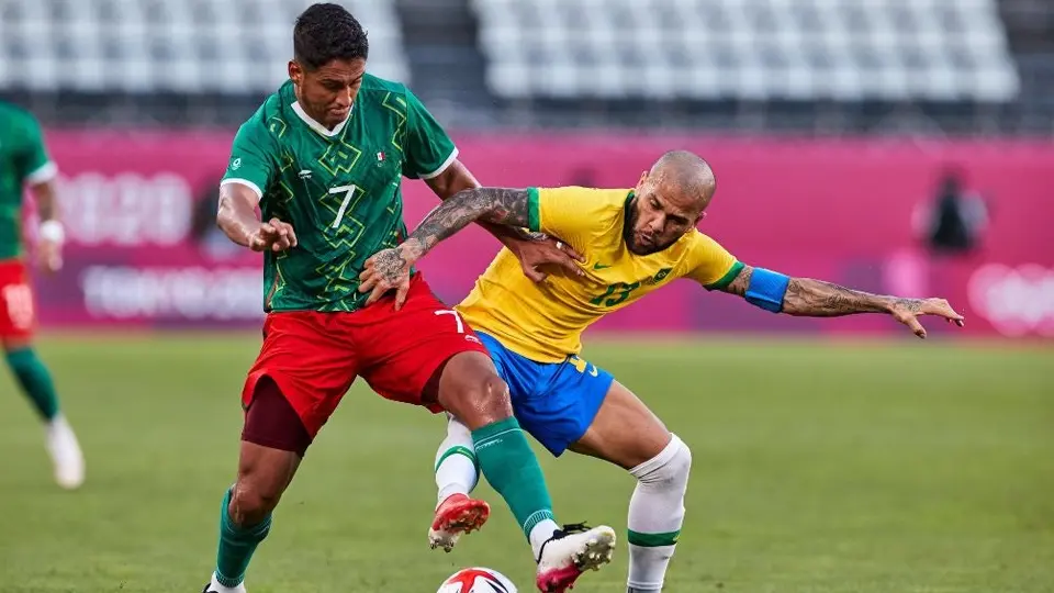 Selección Mexicana: Luis Romo recordó lo que fue enfrentar a Dani Alves en Tokio 2020