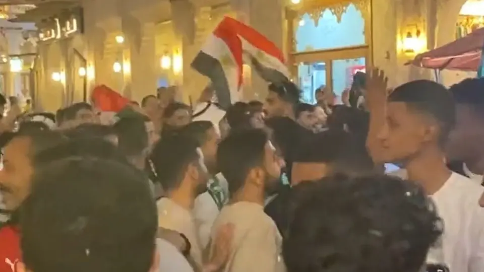 Qatar 2022: Afición de Arabia Saudita armó tremenda fiesta previo a juego contra México
