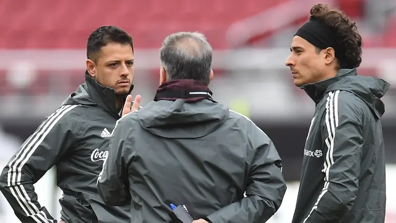 Video: Memo Ochoa y Chicharito Hernández se reencontraron previo a la Leagues Cup