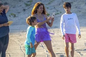 Shakira: Sin Piqué, vacacionó en playas de México junto a sus hijos