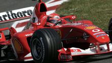 F1: El Ferrari del sexto campeonato de Schumacher fue subastado