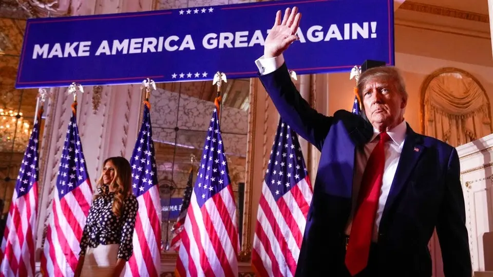 Donald Trump anunció su candidatura por la presidencia de Estados Unidos en 2024