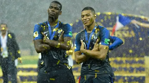 Mbappé: Confía en que Paul Pogba no contrató a un brujo para lesionarlo