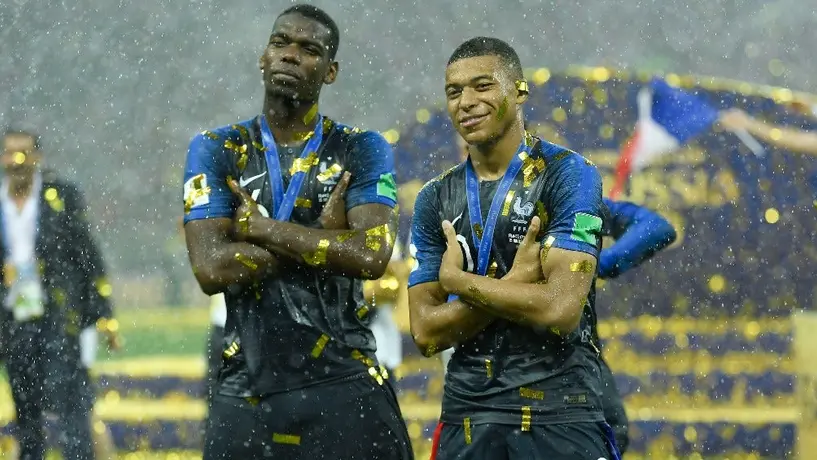 Mbappé: Confía en que Paul Pogba no contrató a un brujo para lesionarlo