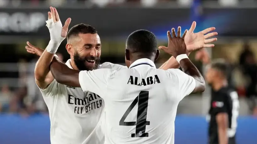 Real Madrid presumió tecnología con la que entrenan sus tiros libres