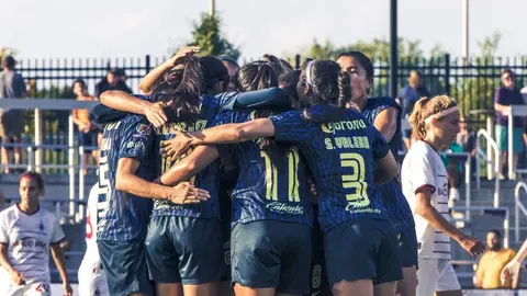 América Femenil: Venció al AC Milan con Hat Trick de Alison González