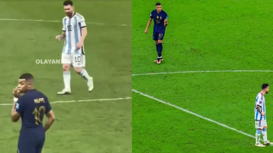 Argentina vs Francia: Messi le 'canta' gol a Mbappé y éste se desquita después