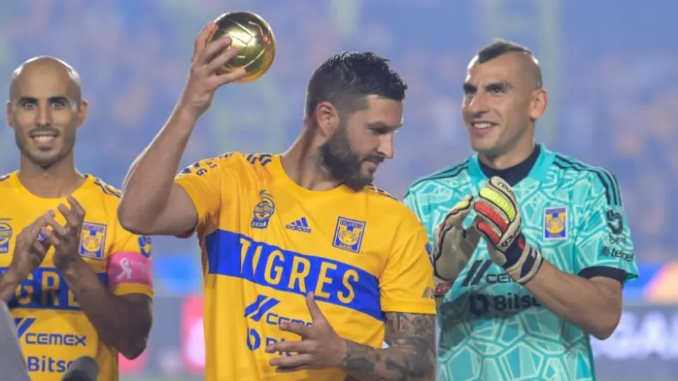 Tigres: Gignac recibió el balón de oro como mejor delantero de la temporada 2021-22
