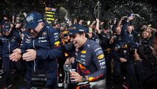 Checo Pérez, de fiesta en Guadalajara antes del Gran Premio de Estados Unidos