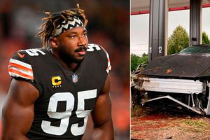 Myles Garrett, de los Cleveland Browns, dado de alta tras aparatoso accidente