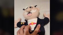 Checo Pérez: Fanático personalizó un Dr. Simi para el piloto de Red Bull