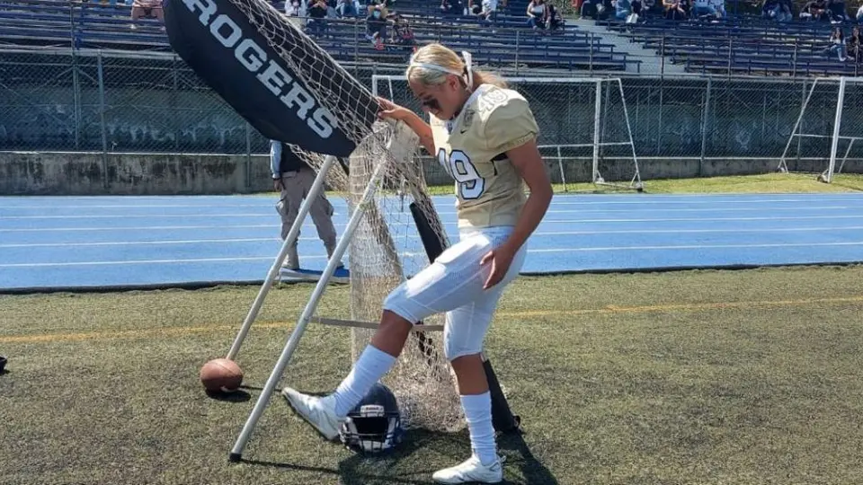 Andrea Martínez: Rompió su racha al fallar dos puntos extra en el triunfo sobre Borregos CDMX