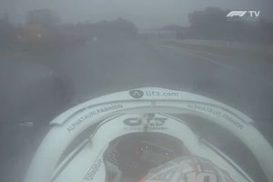 GP de Japón: Pierre Gasly se encontró una grúa en la pista y casi choca con ella