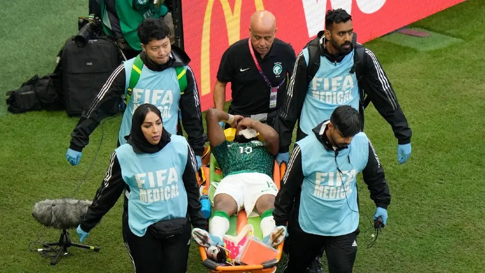 Qatar 2022: Así quedó el cráneo de Al-Shahrani tras el golpe en el Arabia Saudita vs Argentina
