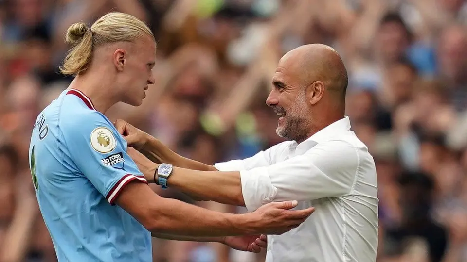 Pep Guardiola tras triplete y remontada de Erling Haaland: 'Hizo lo que ha hecho toda su vida'