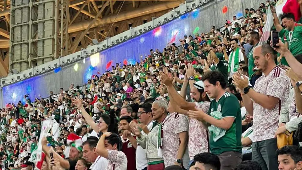 Qatar 2022: Se escucha el grito homofóbico en eliminación de México contra Arabia Saudita