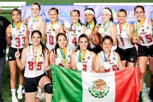 Jugadoras de flag football tras conseguir el oro: 'México es el mejor equipo del mundo'
