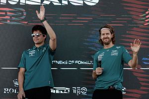 Gran Premio de México: Sebastian Vettel llegó con un pastel para el cumpleaños de Stroll