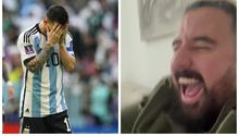 Álvaro Morales se burla de Messi tras derrota de Argentina: "Pecho frío como siempre"
