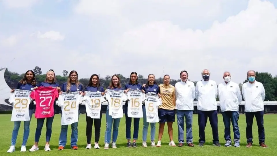 Liga MX Femenil: Pumas presentó a sus siete refuerzos para el Apertura 2022