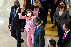 Nancy Pelosi arribó a Taiwán pese amenazas de China